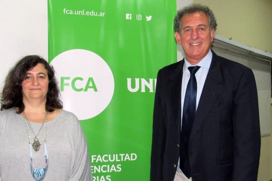 Oscar Osan y Mariel Perreta de FC Agrarias