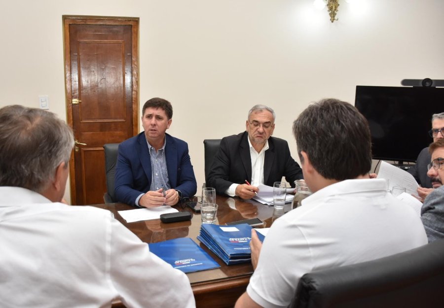 Pirola y Calvo, dos de los senadores justicialistas