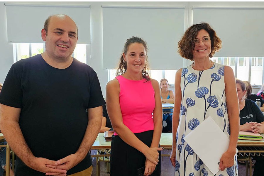 El intendente, la diputada provincial y la regente