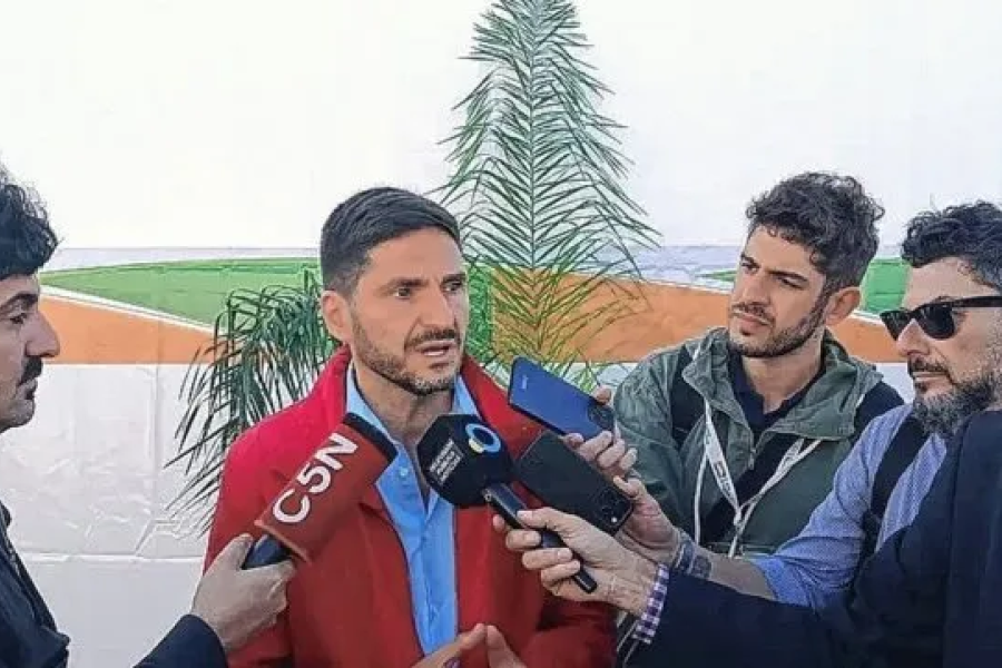 El gobernador Maximiliano Pullaro en Expoagro dijo