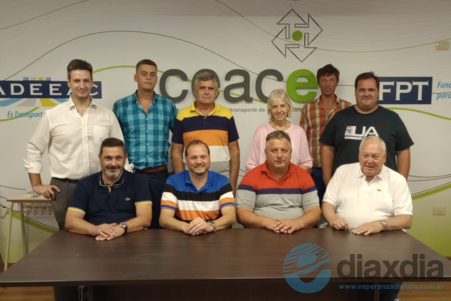 La flamante comisión directiva de la institución