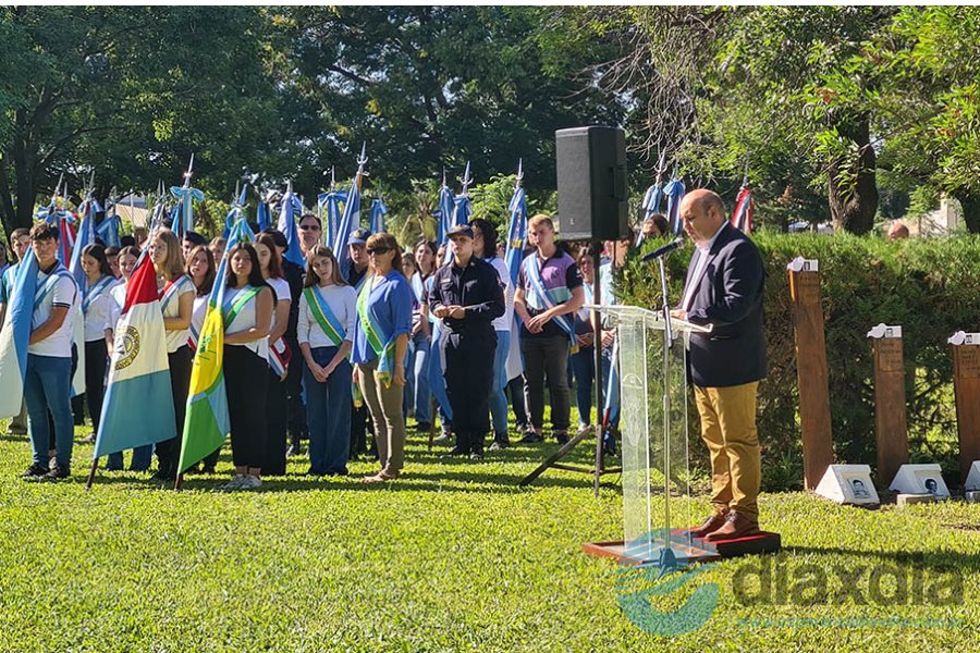 Acto por el Día de la Memoria en Esperanza