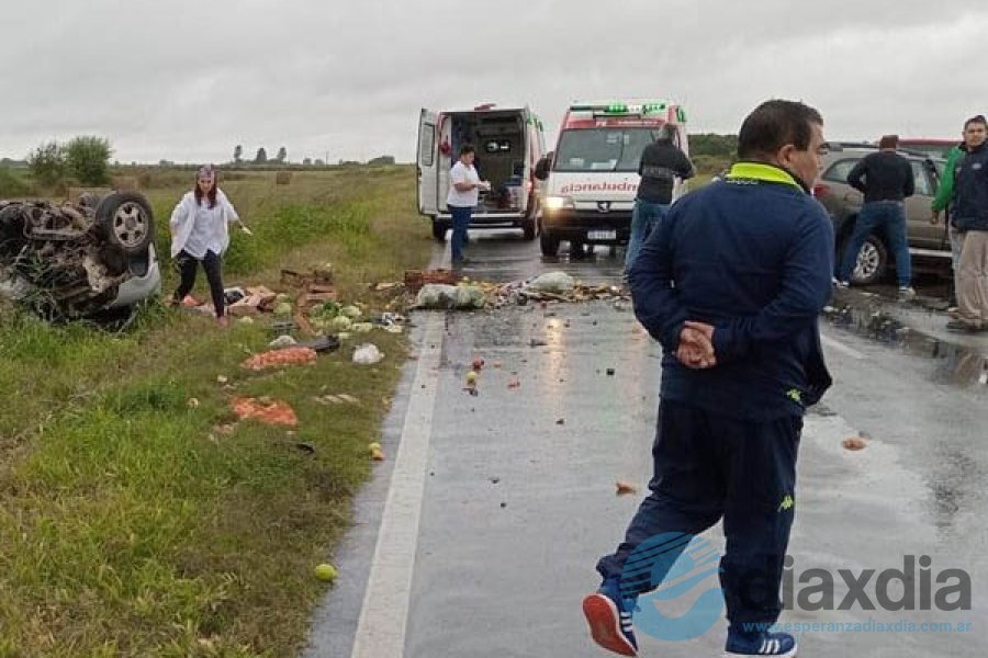 Servicios de emergencia en el lugar