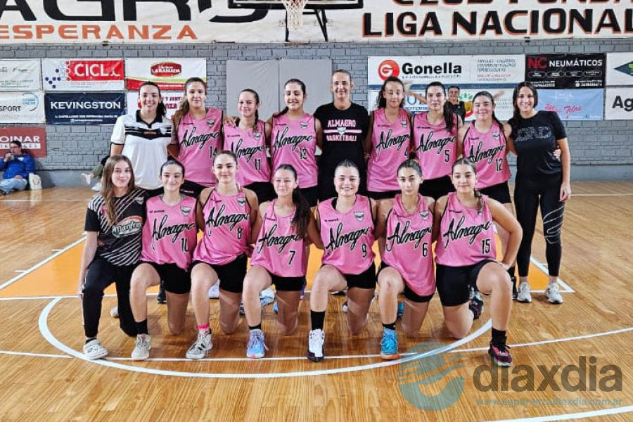 Plantel U17 femenino de Almagro