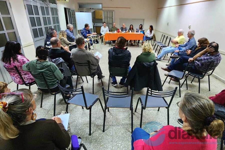 La reunión realizada en Vecinal Oeste