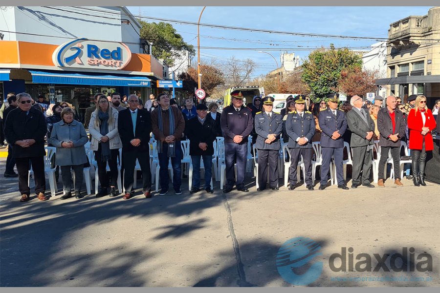 Desfile en Plaza San Martín