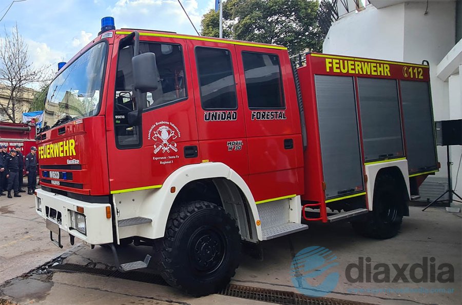 La nueva unidad ya adquirida por Bomberos Voluntarios de Esperanza