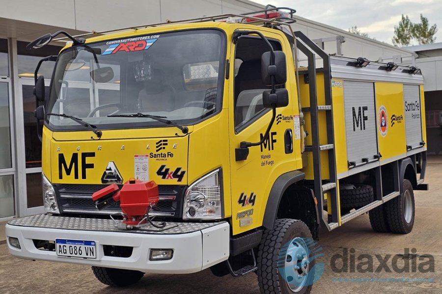 El equipo nuevo para manejo de fuego