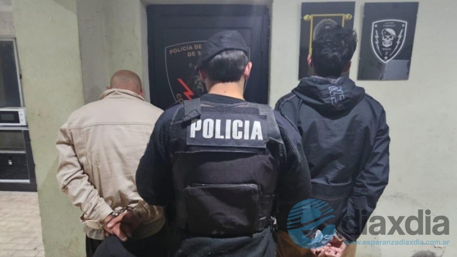 Los detenidos por la policía de San Lorenzo - Foto PDI