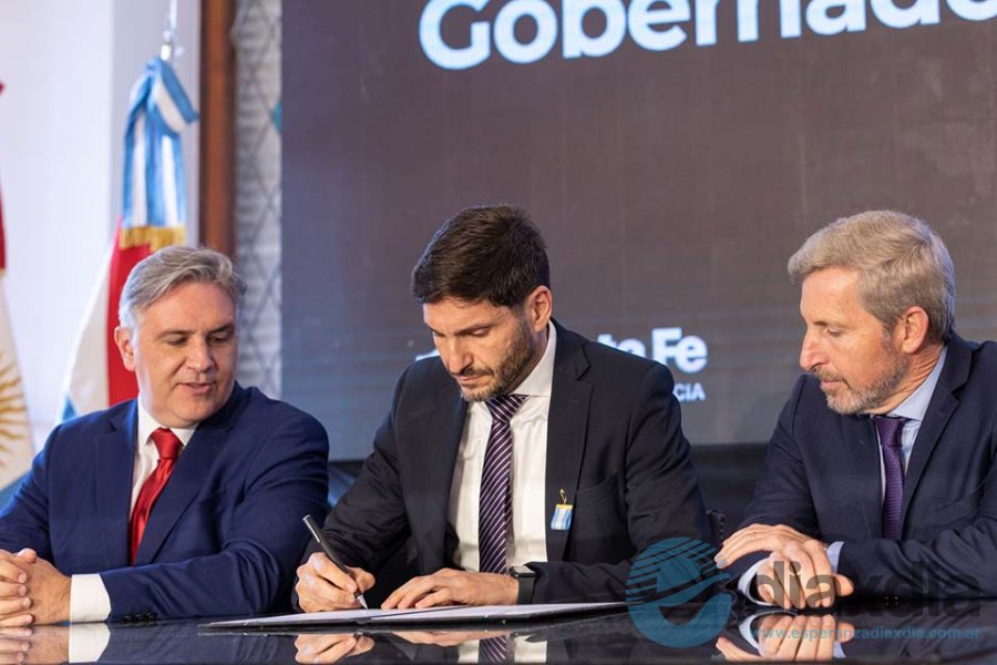 Los tres gobernadores rubrican el reclamo