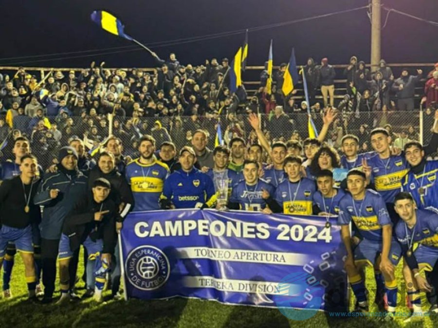 El comienzo de los festejos del Campeón - Foto RRSS
