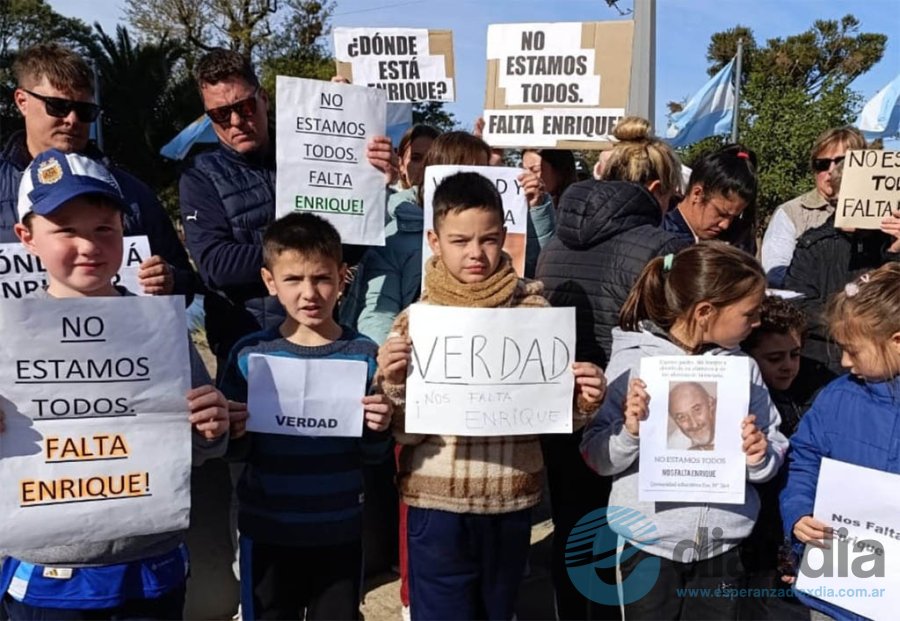 La marcha realizada en Santa Clara de Buena Vista - Foto Radio 8