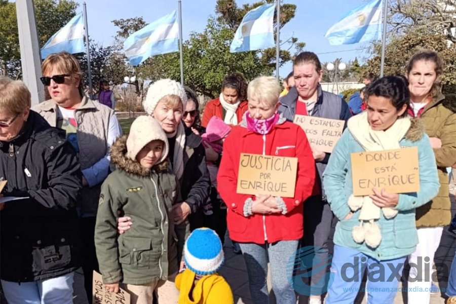 La marcha realizada en Santa Clara de Buena Vista