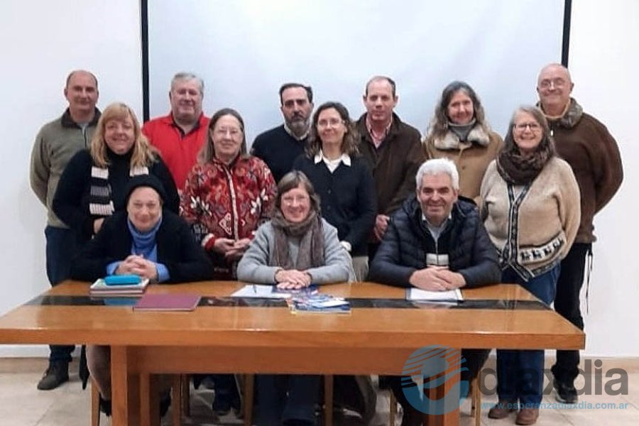 La comisión directiva de la institución