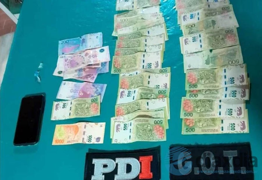 Elementos secuestrados esta mañana en la casa quinta de nuestra ciudad - Foto PDI