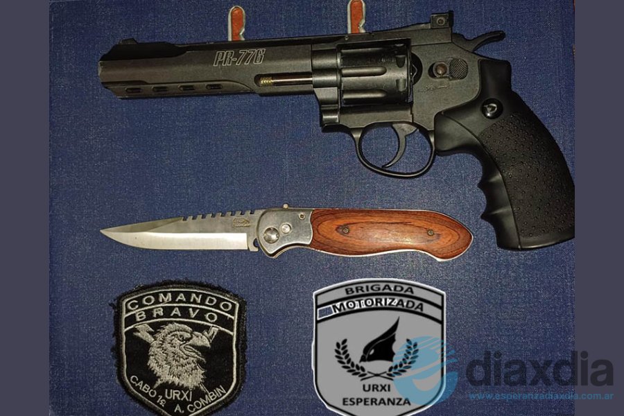 Los elementos secuestrados por la policía