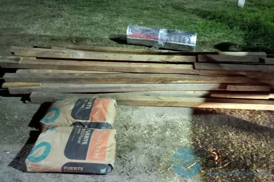 Los elementos recuperados por la policía