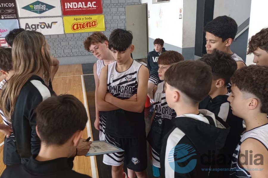 Los U15 B jugaron como locales