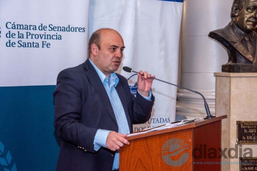 Rodrigo Muller en la audiencia pública