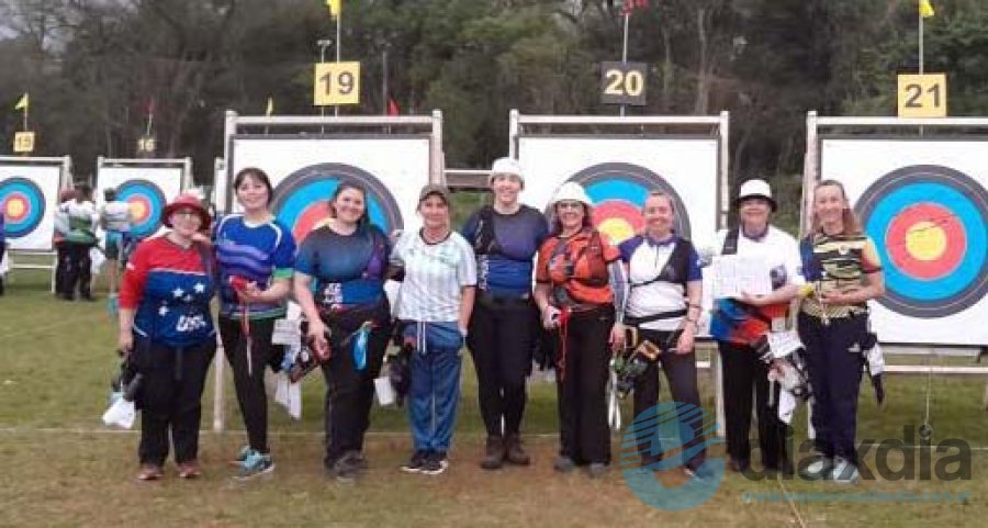 Las competidoras en la categoría de Klug en Misiones