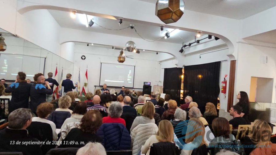 El auditorio donde se desarrolló el encuentro en Mar del Plata