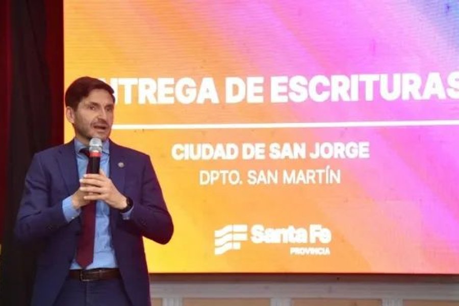 Pullaro y su Gabinete estuvieron en San Martín.