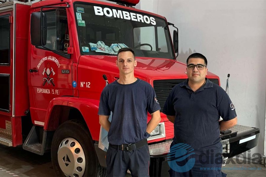 Agustín Ebehrardt y Claudio Ostertag