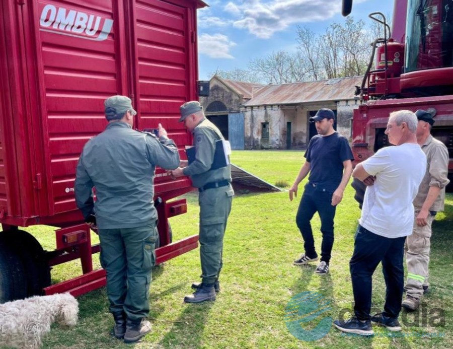 Los elementos recuperados por Los Pumas - Foto Gobernación Santa Fe