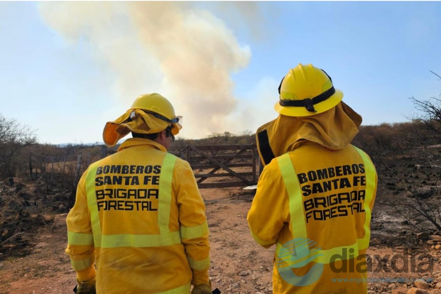 Brigada de bomberos en Córdoba