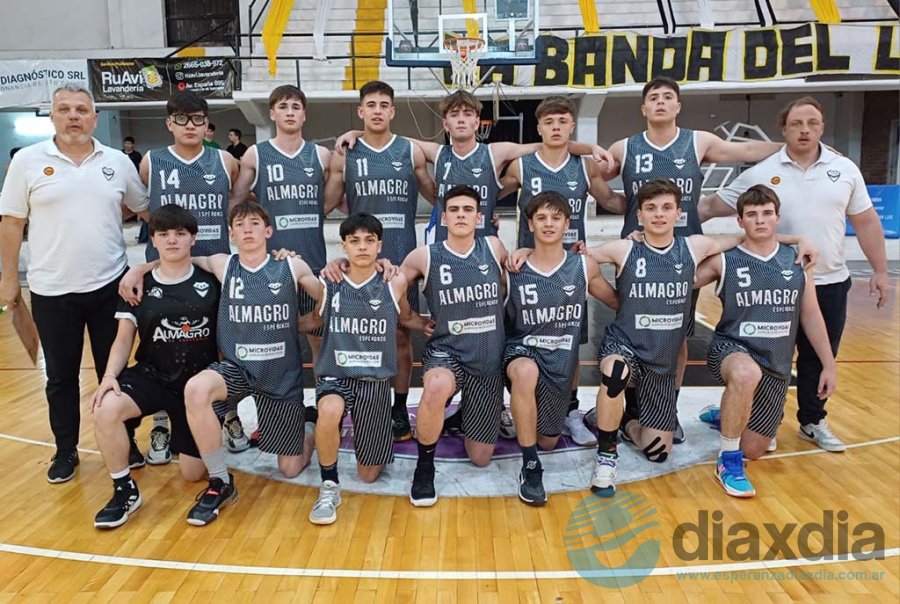 El equipo U17 de Almagro en San Luis - Foto Prensa Almagro