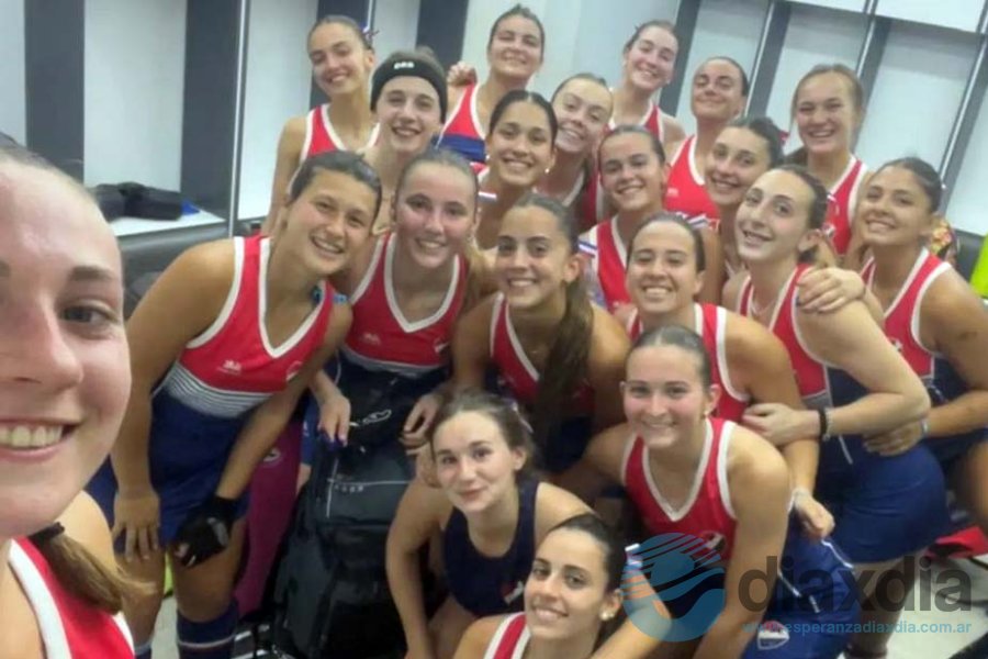 El festejo santafesino tras un nuevo triunfo