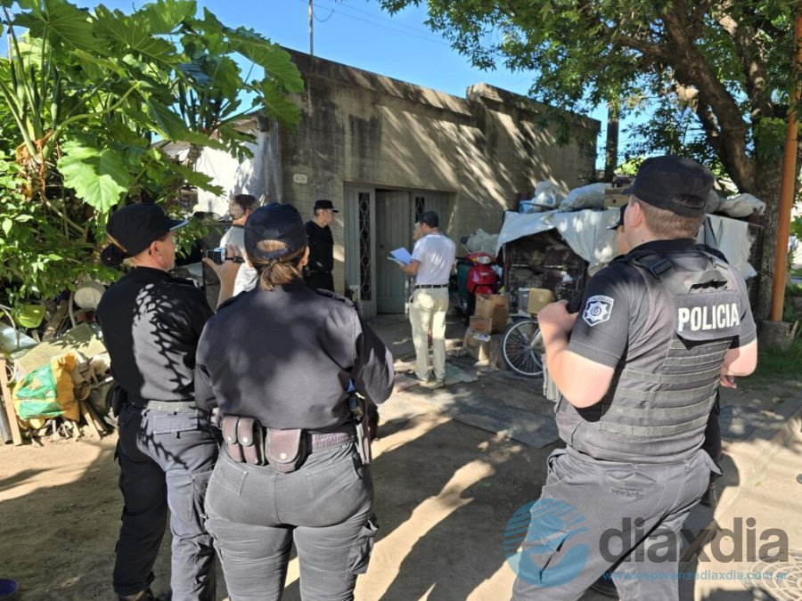 Se intimó reiteradas veces a los vecinos que acumulaban basura - Foto Prensa Municipalidad de Esperanza