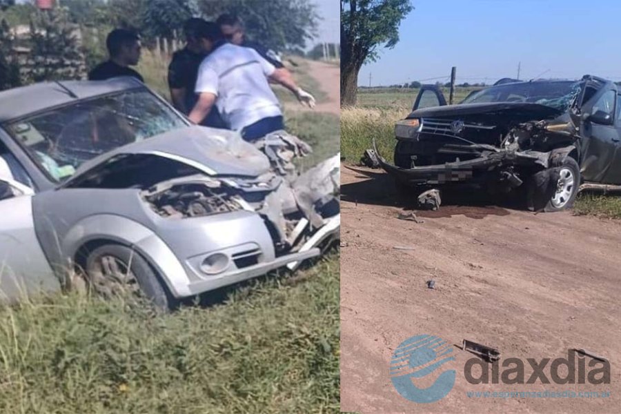 Así quedaron los vehiculos involucrados