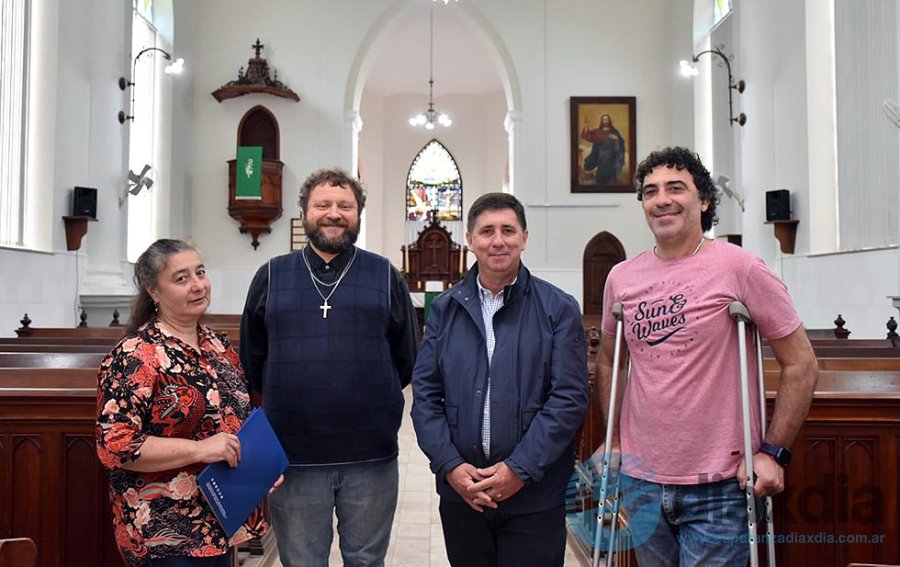 Pirola en la Iglesia Evangélica del Río de la Plata de nuestra ciudad
