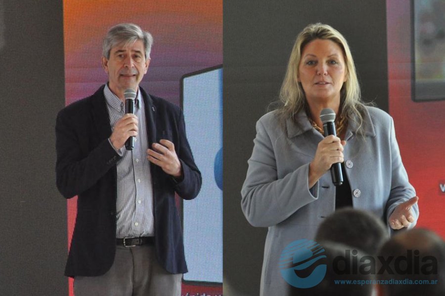 Hugo Marcucci y Verónica Geese