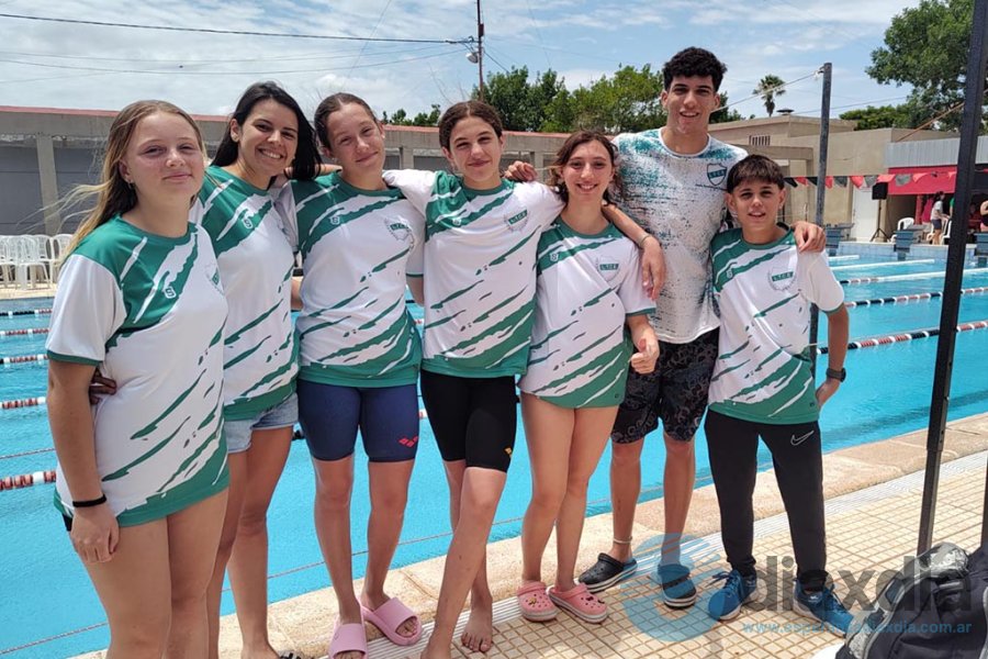 Los competidores del Lawn Tennis Club