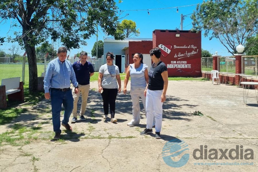 La recorrida de Pirola por distintas localidades