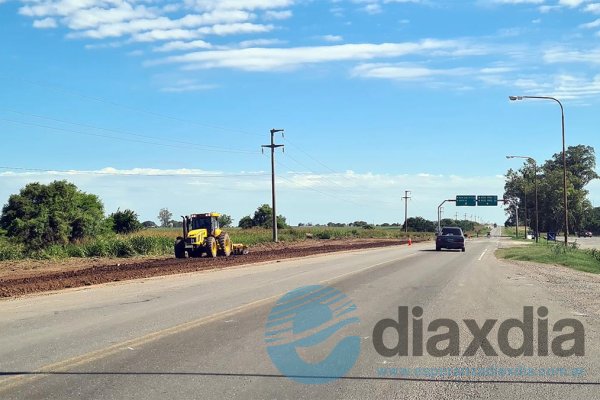Comenzó la construcción de la rotonda en el cruce de las rutas 4 y 80S ...