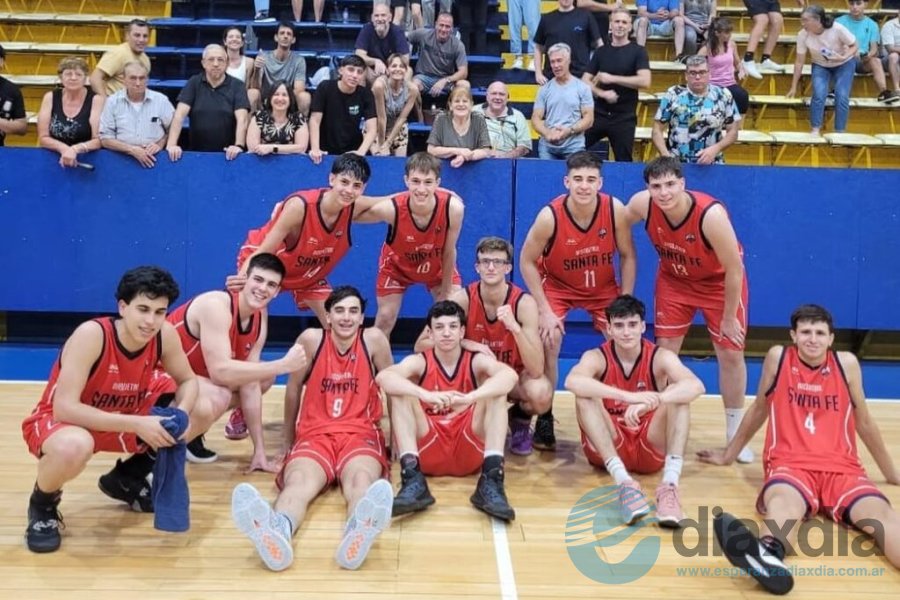 Festejo santafesino tras vencer a Rafaela