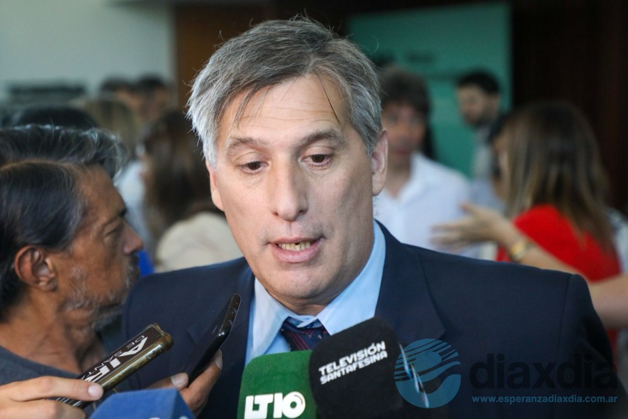 El ministro de hacienda, Pablo Olivares