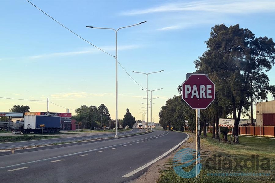 Iluminación instalada, pero sin funcionar