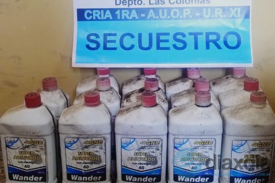 El material recuperado por la Policía local