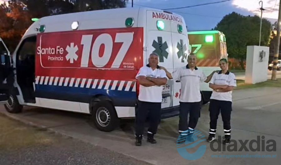 Las unidades de emergencia apostadas en rutas para el 