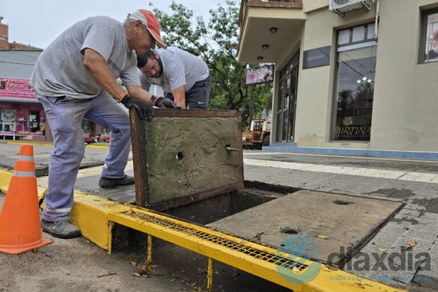 Limpieza de desagües pluviales