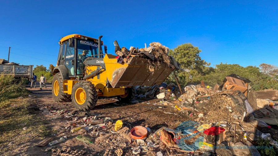 La limpieza municipal en el Norte de la ciudad - Prensa Municipalidad