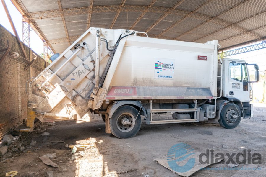 Los camiones recolectores que tiene la ciudad