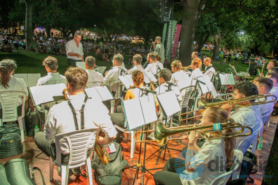 El espectáculo de la banda de música municipal