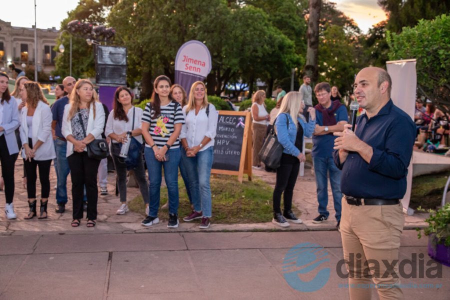 Celebración del Día Internacional de la Mujer en Plaza San Martín - Foto Prensa Municipalidad de Esperanza