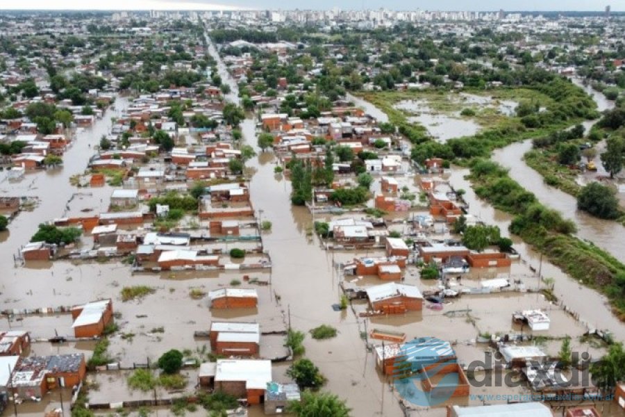 Inundación en Bahía Blanca