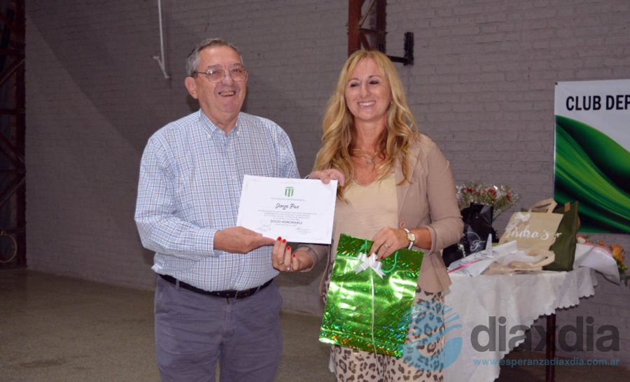 La cena realizada en Unión Progresista San Carlos Sud.